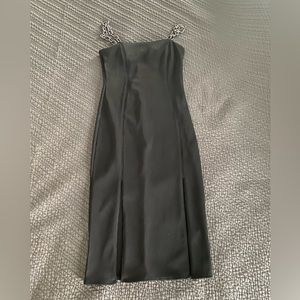 Classic black with a chain